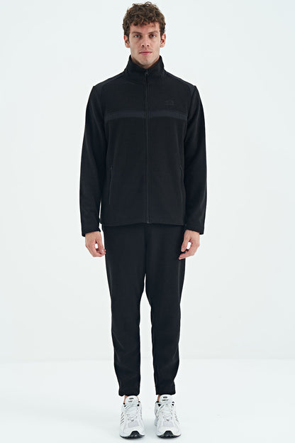 Doyle Black Men's Fleece Tracksuit Set - 85225