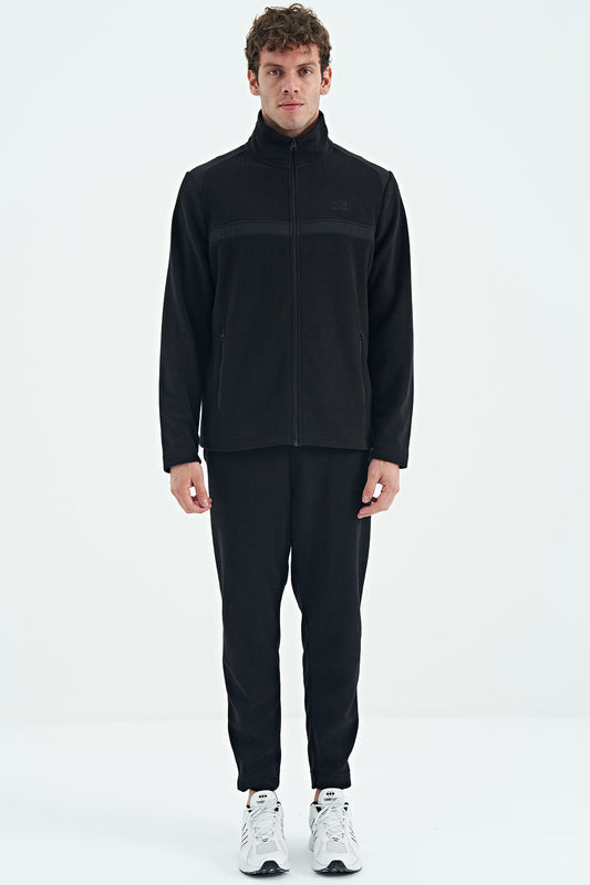 Doyle Black Men's Fleece Tracksuit Set - 85225