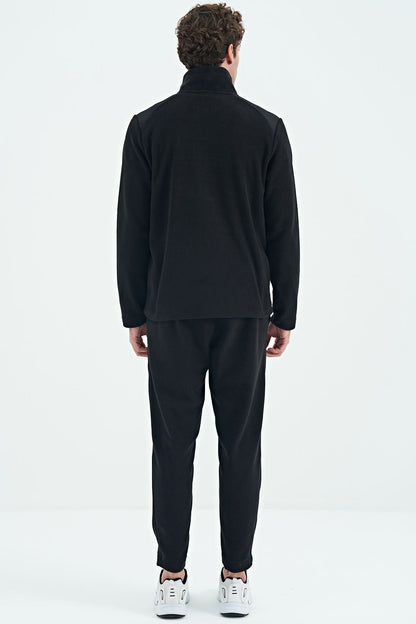 Doyle Black Men's Fleece Tracksuit Set - 85225