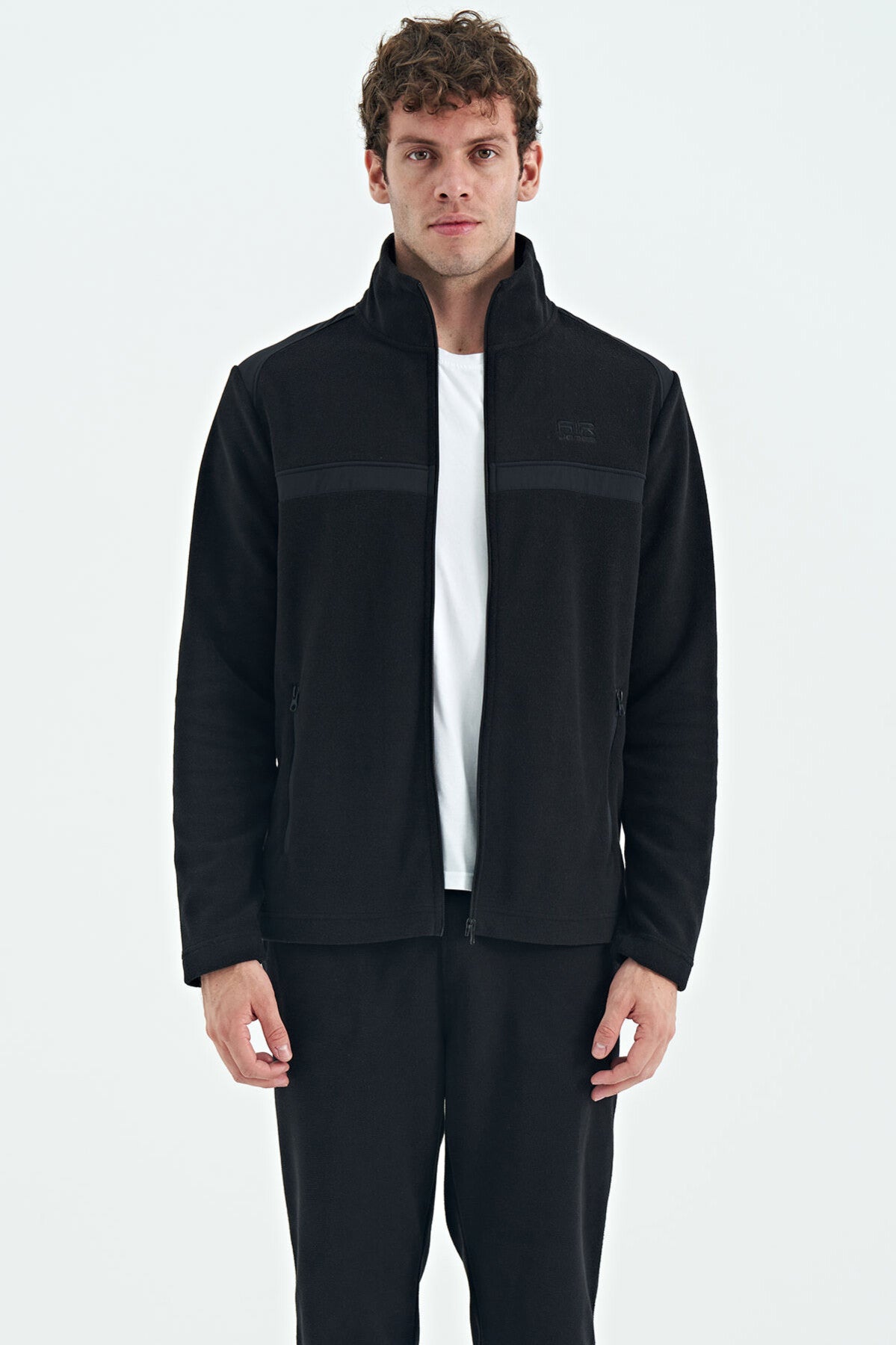 Doyle Black Men's Fleece Tracksuit Set - 85225