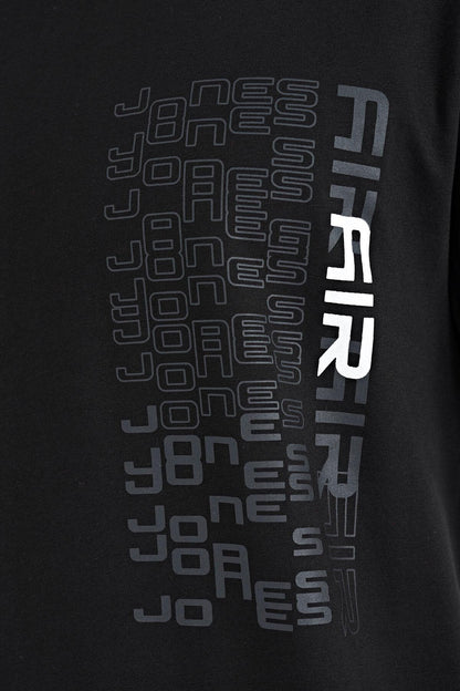 Black Alan Standard Fit Men's T-Shirt - 88208