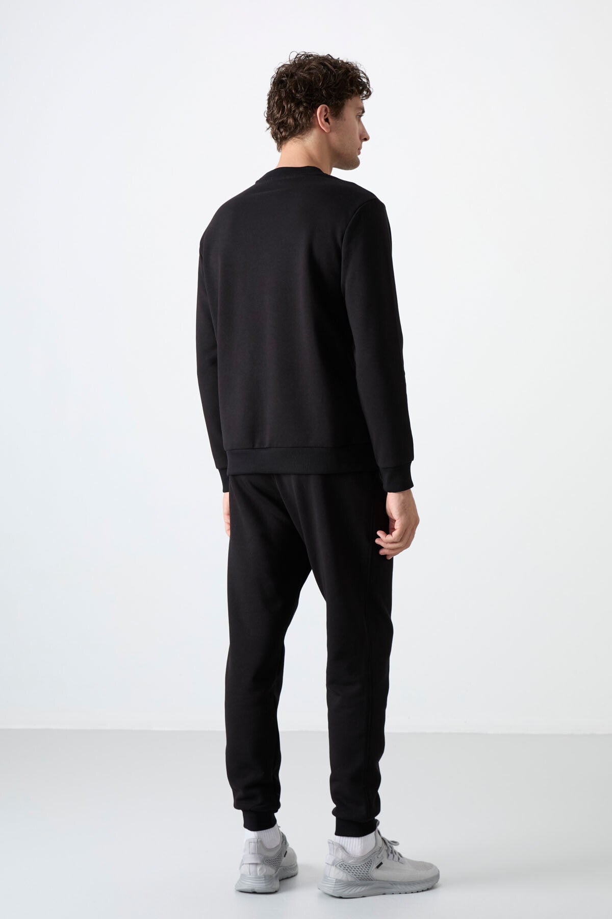 Andy Black Hooded Men's Tracksuit Set - 85190