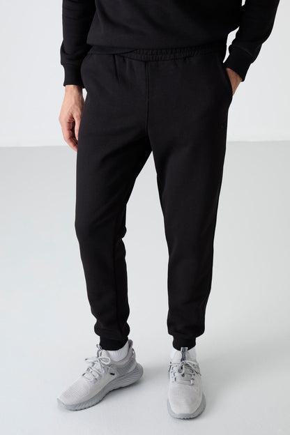 Andy Black Hooded Men's Tracksuit Set - 85190