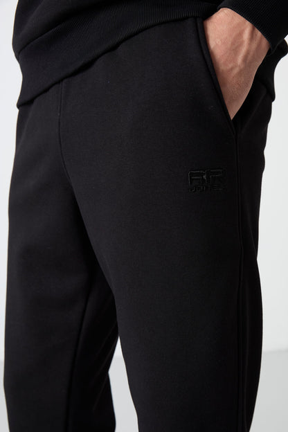 Andy Black Hooded Men's Tracksuit Set - 85190