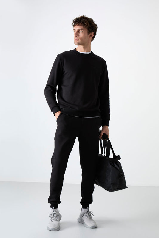 Andy Black Hooded Men's Tracksuit Set - 85190