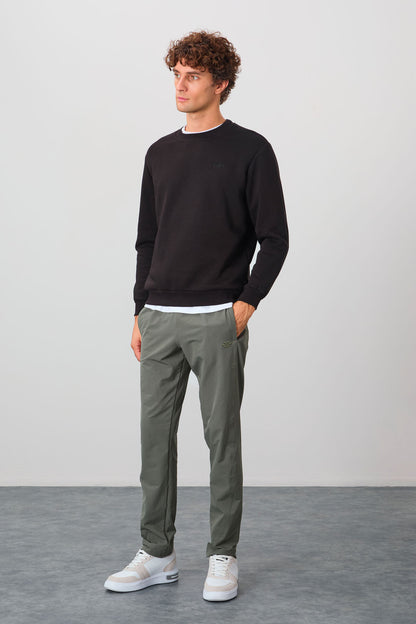 Omar Black Brushed Men's Sweatshirt - 88137