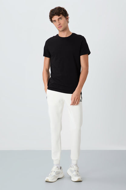 Black Basic Men's T-Shirt - 88245