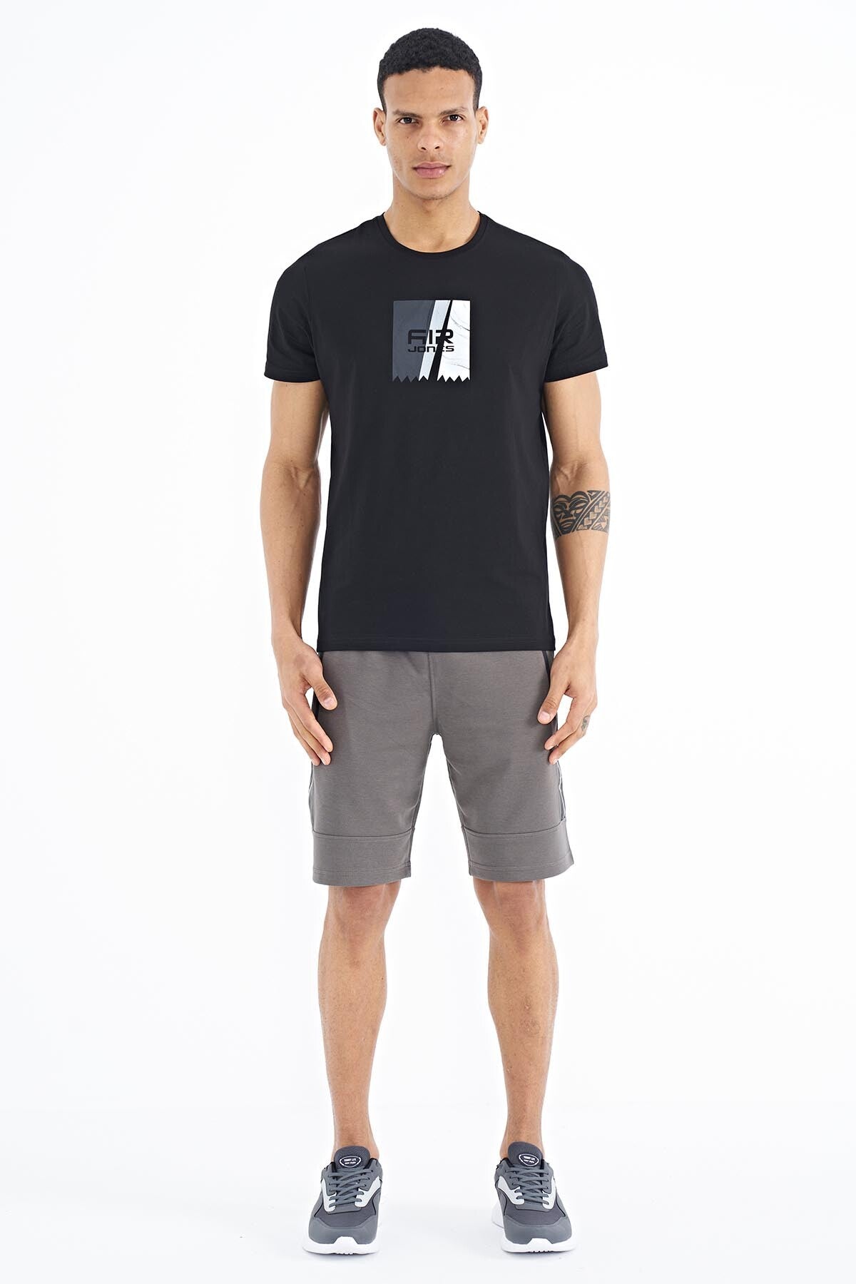 Frank Black Standard Fit Men's T-Shirt - 88219