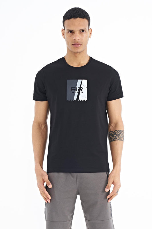 Frank Black Standard Fit Men's T-Shirt - 88219