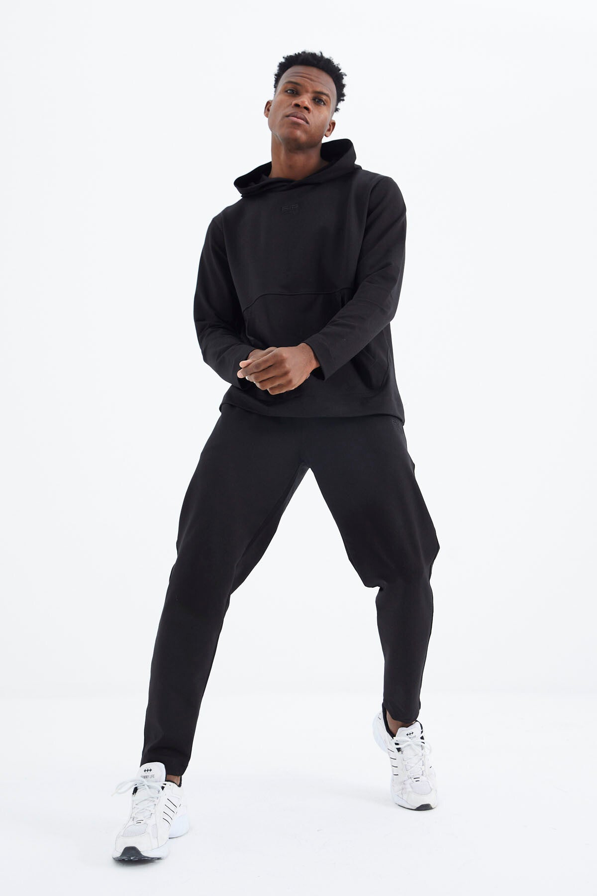 Rex Black Basic Men's Tracksuit Set - 85232