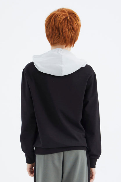 Black Standard Mold Boys' Sweatshirt - 11179