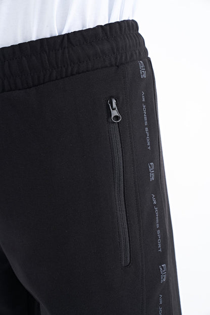 Alfred Black Standard Fit Men's Shorts - 81244