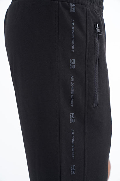 Alfred Black Standard Fit Men's Shorts - 81244