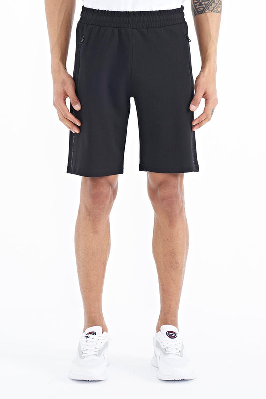 Alfred Black Standard Fit Men's Shorts - 81244