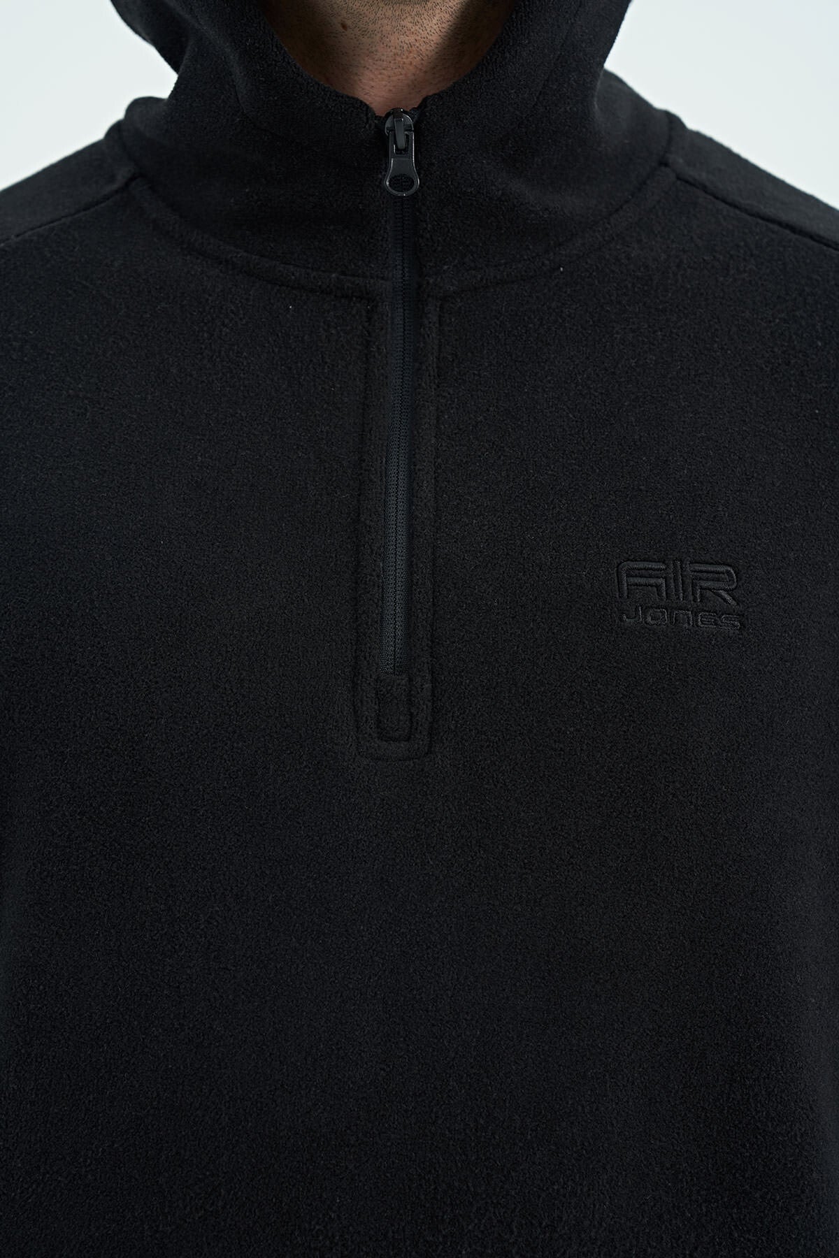 Hector Black Hooded Fleece Men's Tracksuit Set - 85227