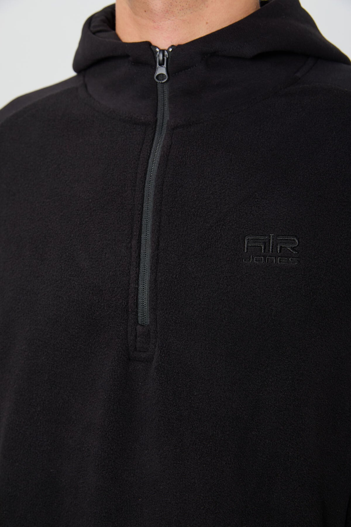 Ruby Black Standard Fit Polar Men's Sweatshirt - 88300