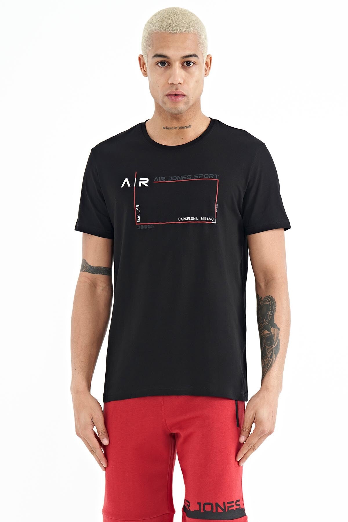 Otis Black Standard Mold Men's T-Shirt - 88228