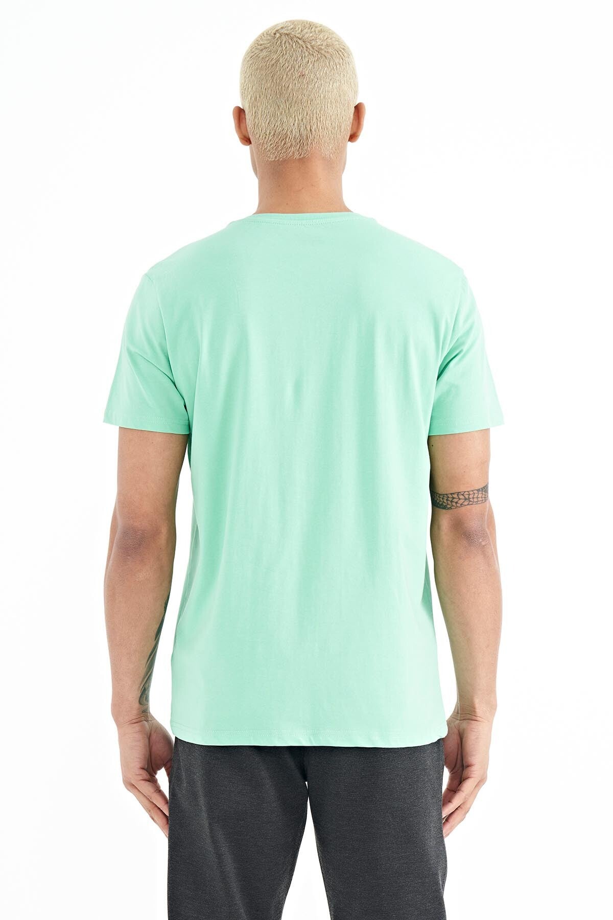 Casey Mint Standard Fit Men's T-Shirt - 88205