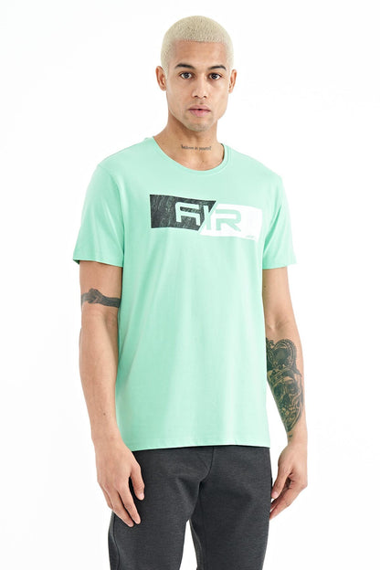 Casey Mint Standard Fit Men's T-Shirt - 88205