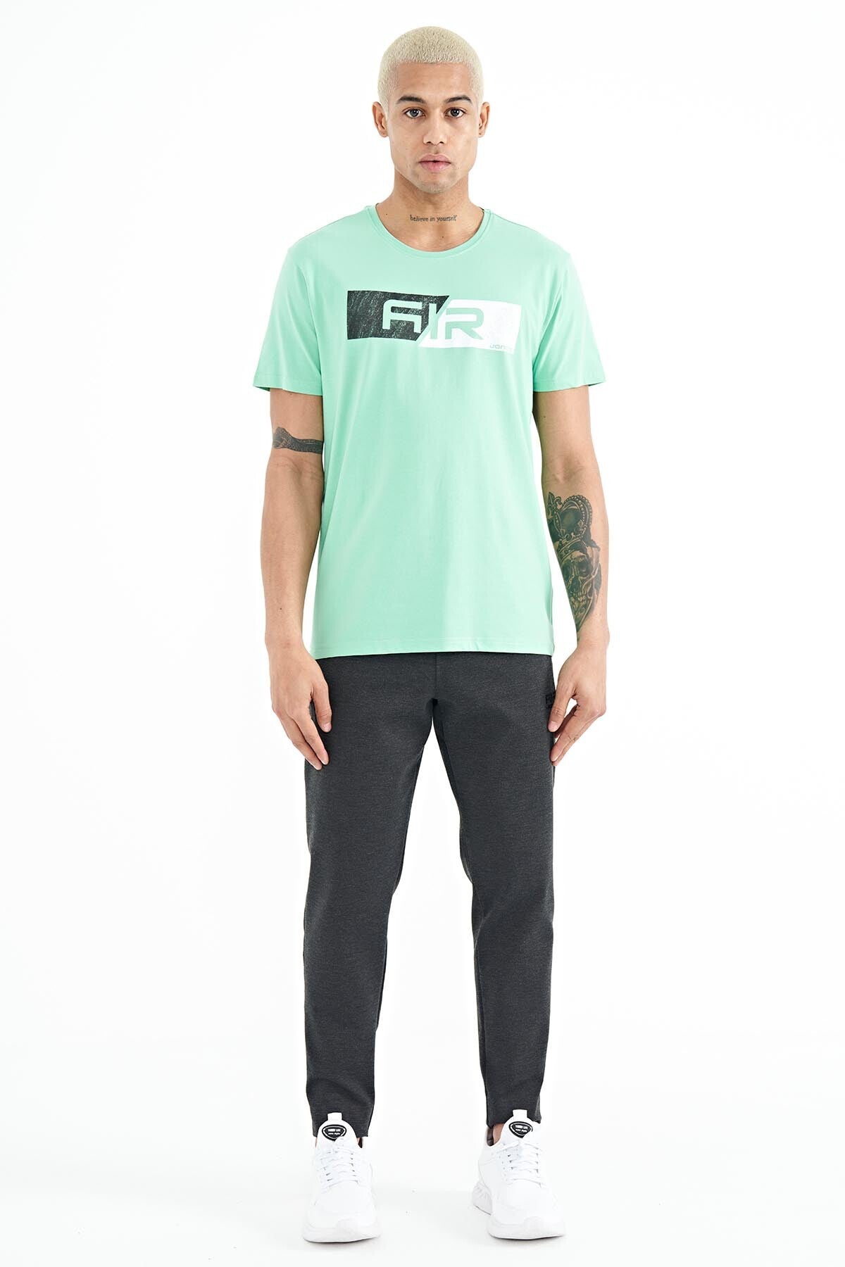 Casey Mint Standard Fit Men's T-Shirt - 88205