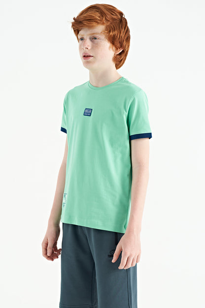 Printed Standard Fit O Collar Boys T-Shirt - 11097