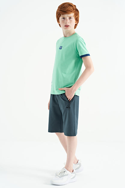 Printed Standard Fit O Collar Boys T-Shirt - 11097
