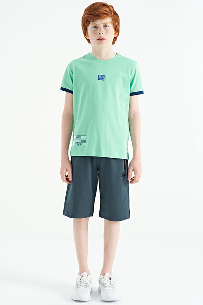 Printed Standard Fit O Collar Boys T-Shirt - 11097