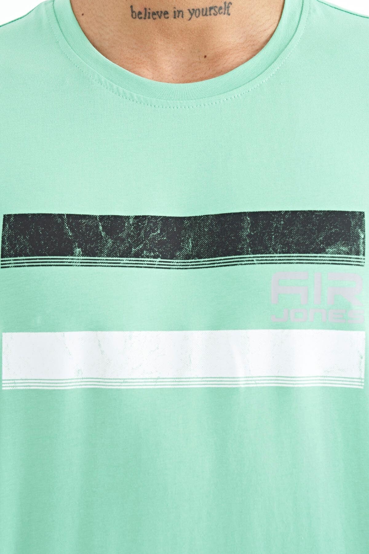 Donald Mint Green Standard Fit Men's T-Shirt - 88217