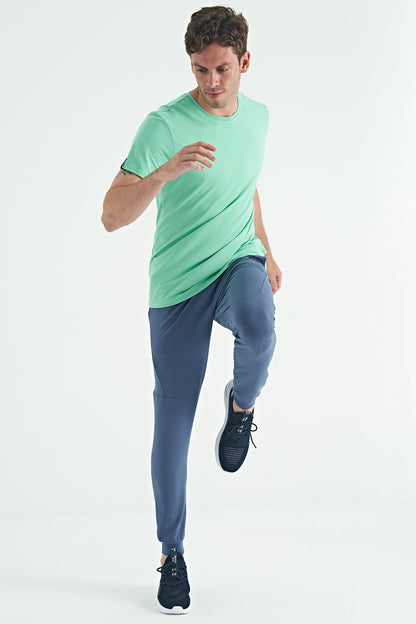 Green Basic Men's T-Shirt - 88245