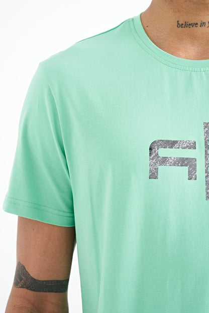 Boris Mint Standard Fit Men's T-Shirt - 88206