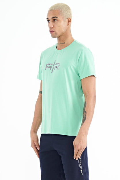 Boris Mint Standard Fit Men's T-Shirt - 88206