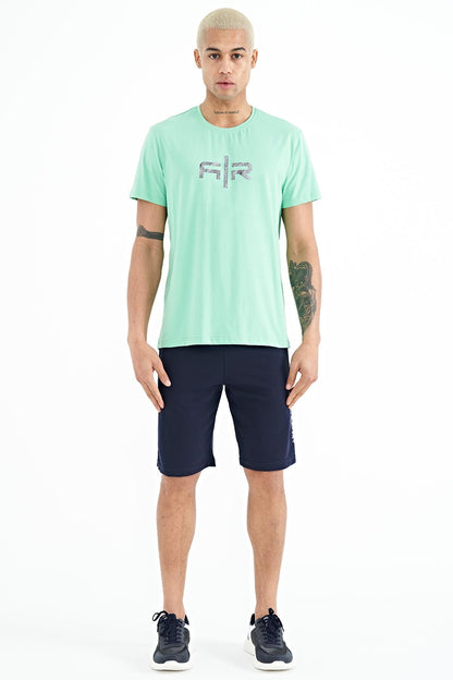Boris Mint Standard Fit Men's T-Shirt - 88206