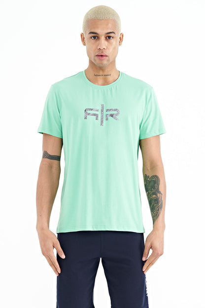 Boris Mint Standard Fit Men's T-Shirt - 88206