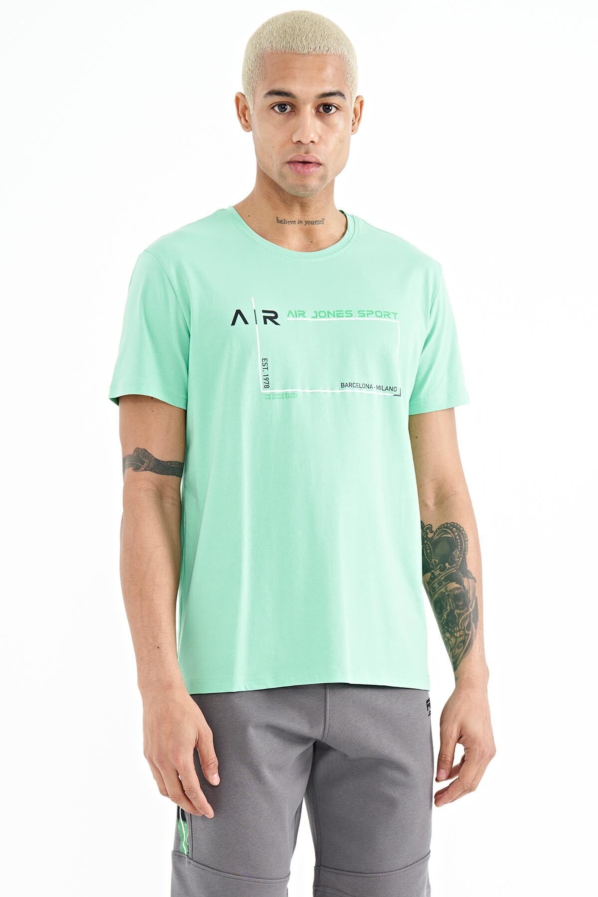 Otis Water Green Standard Fit Men's T-Shirt - 88228
