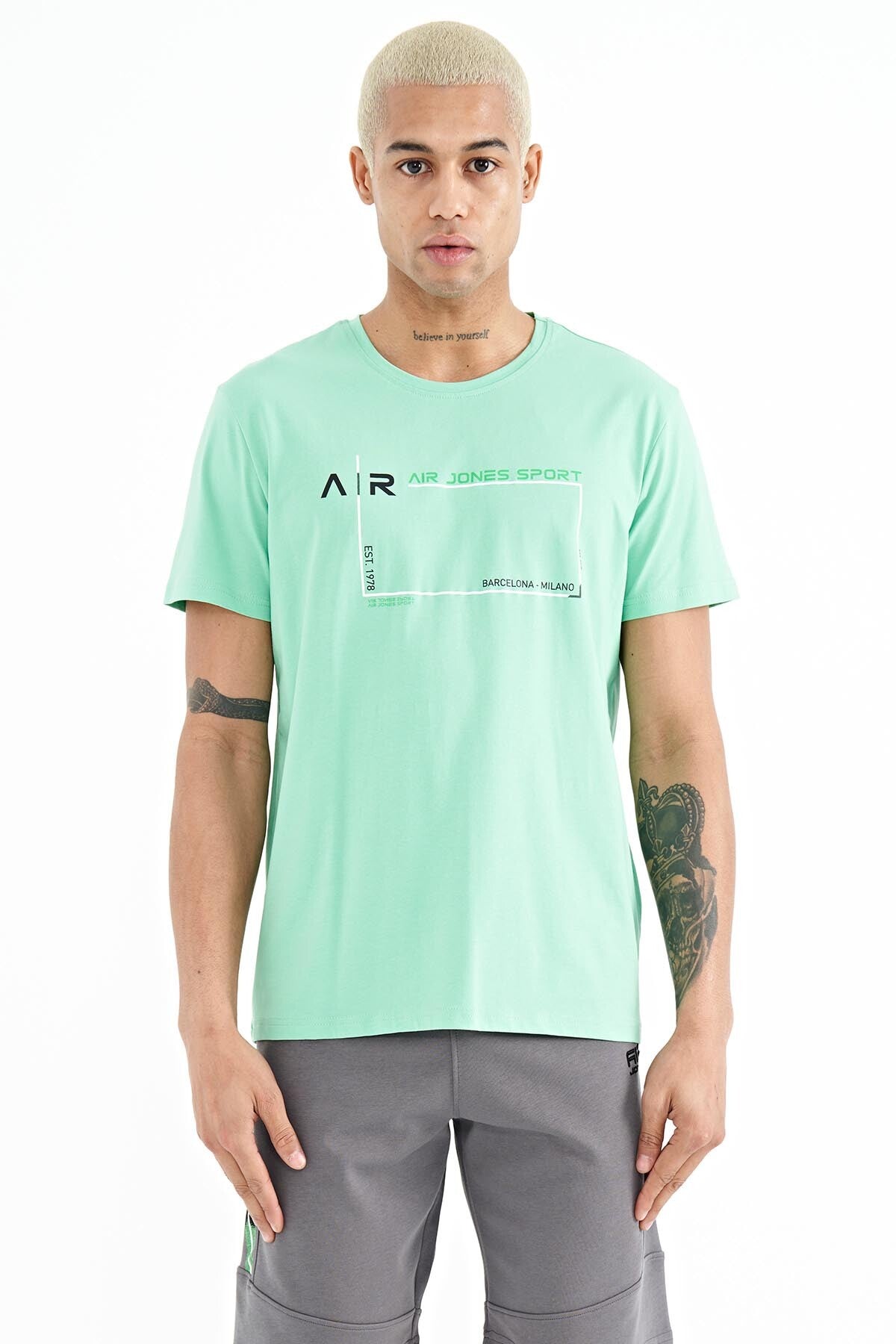 Otis Water Green Standard Fit Men's T-Shirt - 88228