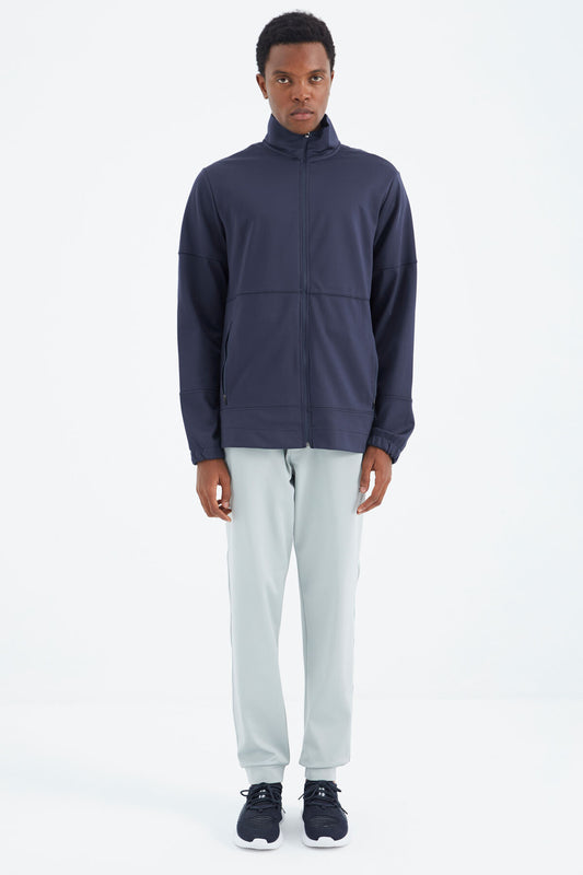 Stone Laced Pocket Detailed Relax Fit Men's Tracksuit Bottom - 84993