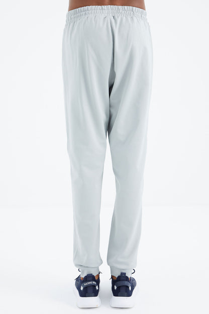 Stone Laced Pocket Detailed Relax Fit Men's Tracksuit Bottom - 84993