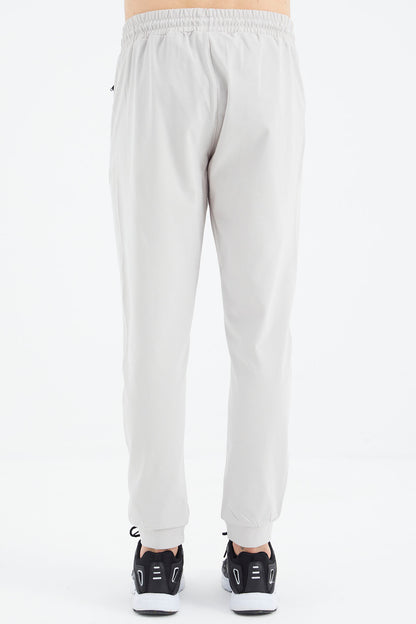 Stone Laced Pocket Detailed Relax Fit Men's Tracksuit Bottom - 84995