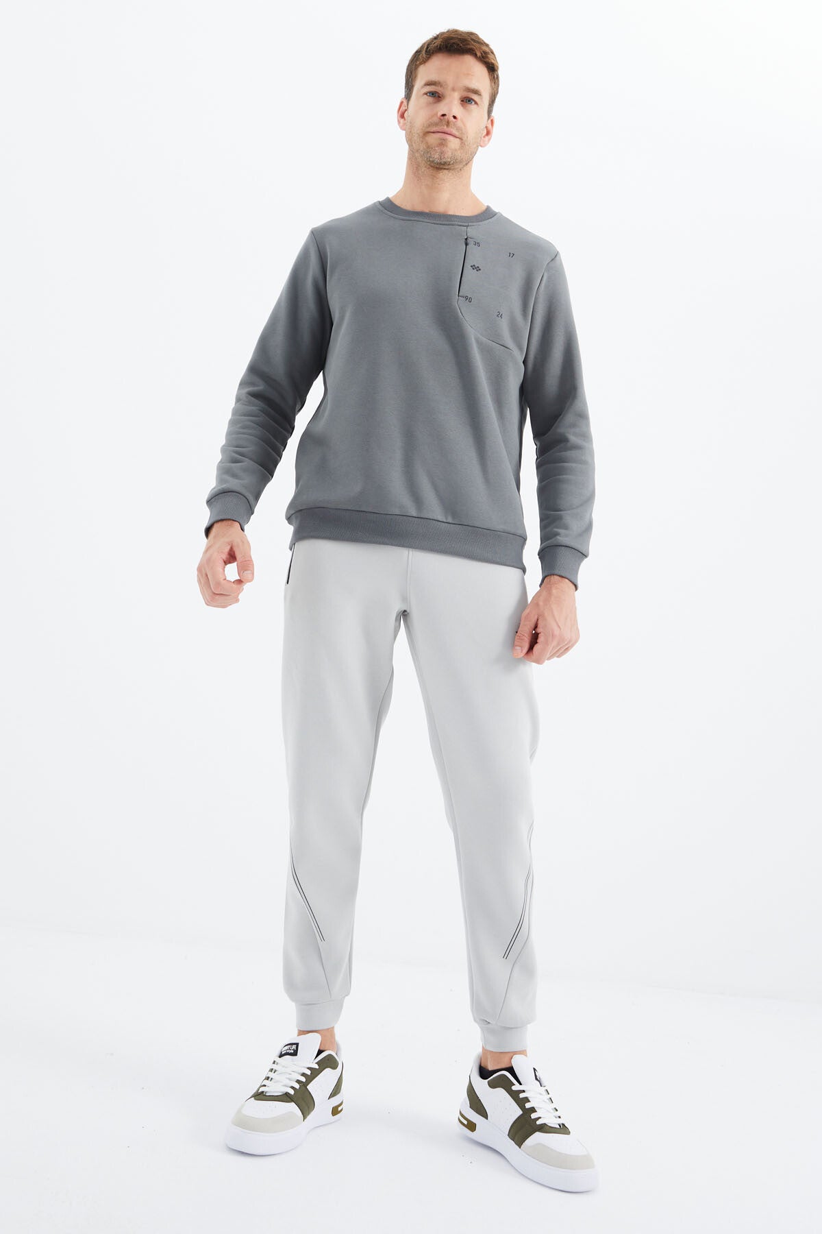 Stone Laced Men's Tracksuit Bottom - 82110