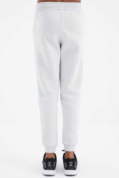Stone Laced Strip Detailed Relax Fit Men's Tracksuit Bottom - 82106