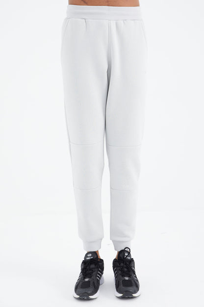 Stone Laced Strip Detailed Relax Fit Men's Tracksuit Bottom - 82106
