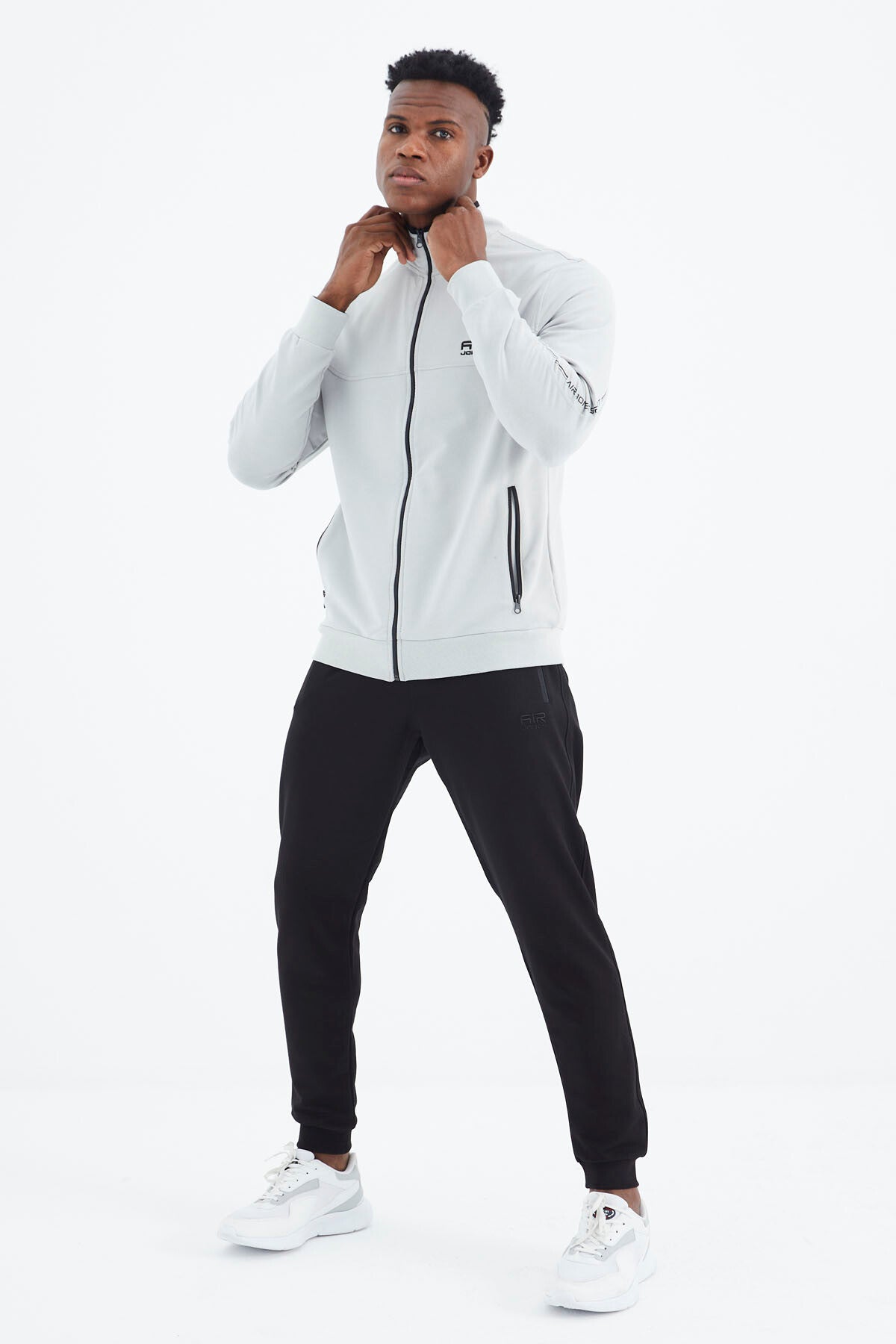 Igor Stone - Black Standard Mold Tracksuit Set - 85229