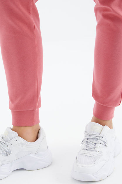 Wild Rose Laced Striped Detailed Relax Fit Women's Tracksuit Bottom - 94645