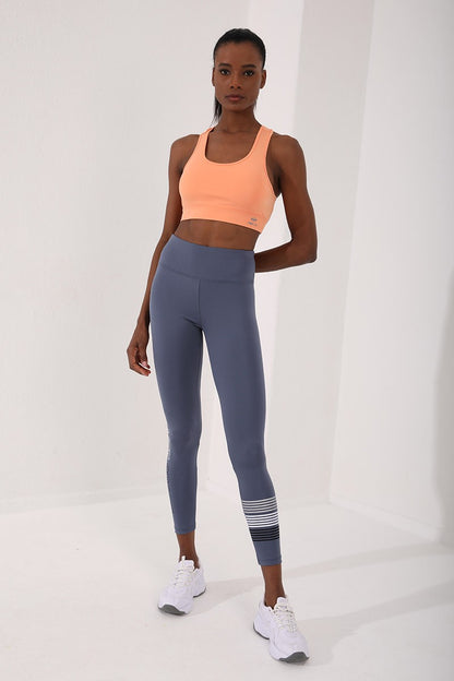 Detailed collar and U collar women's sports bras - 97120