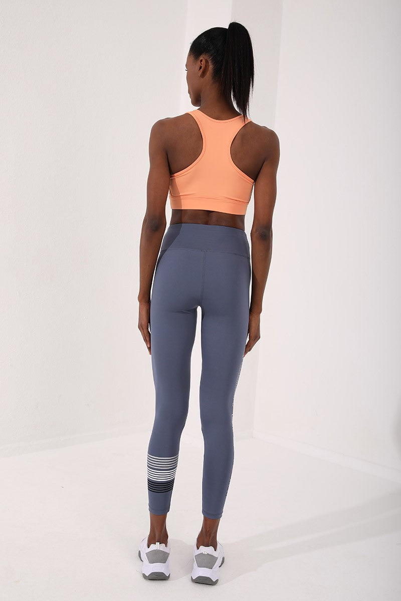 Detailed collar and U collar women's sports bras - 97120