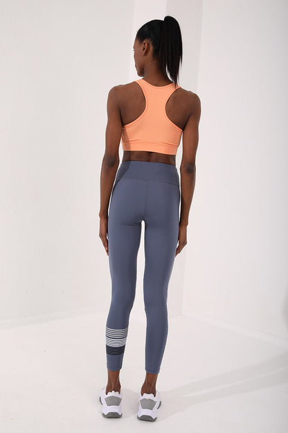 Detailed collar and U collar women's sports bras - 97120