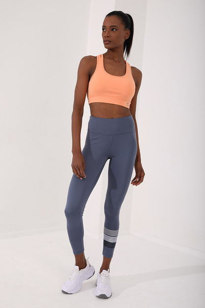 Detailed collar and U collar women's sports bras - 97120