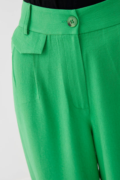 HIGH-WAIST TROUSERS