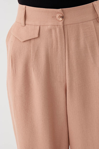 HIGH-WAIST TROUSERS