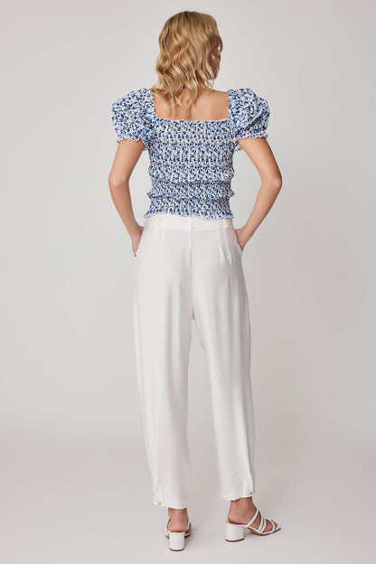 HIGH-WAIST TROUSERS